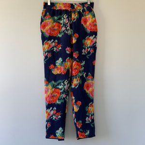 Joie Silk Floral Pants